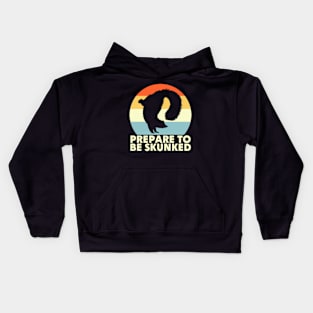 Prepare To Be Skunked Kids Hoodie